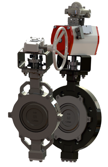 Double offset butterfly valves Series 2E